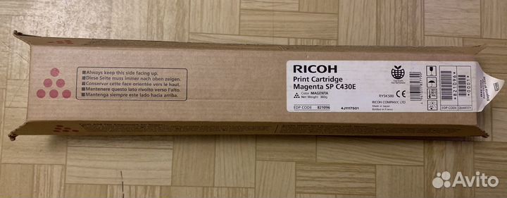 Картридж для лазерного принтера ricoh оригинальный
