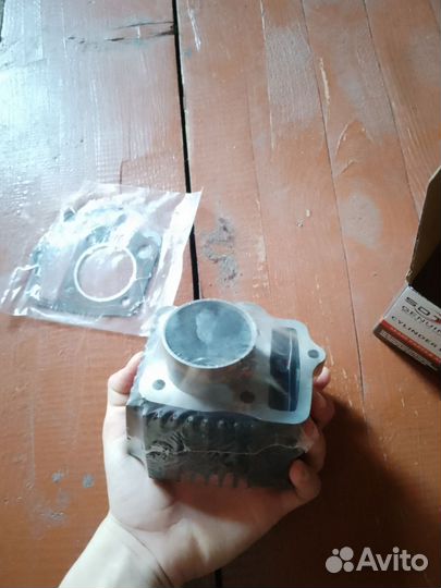 Блок цилиндров на мопед 72 куба