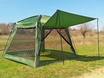 Палатка № 1801 шатер - кухня 300х300х240см + Видео