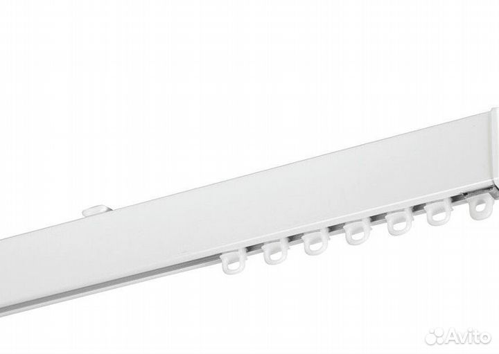 Профильные карнизы Люкс для среднего веса штор