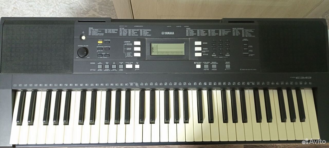 Синтезатор yamaha psr e343