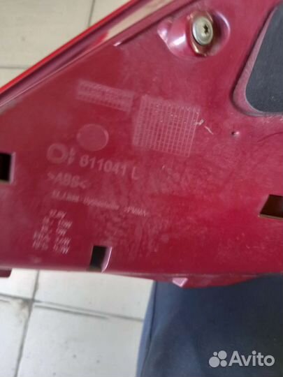 Фонарь заднийлевый для мерседес w222 s класс