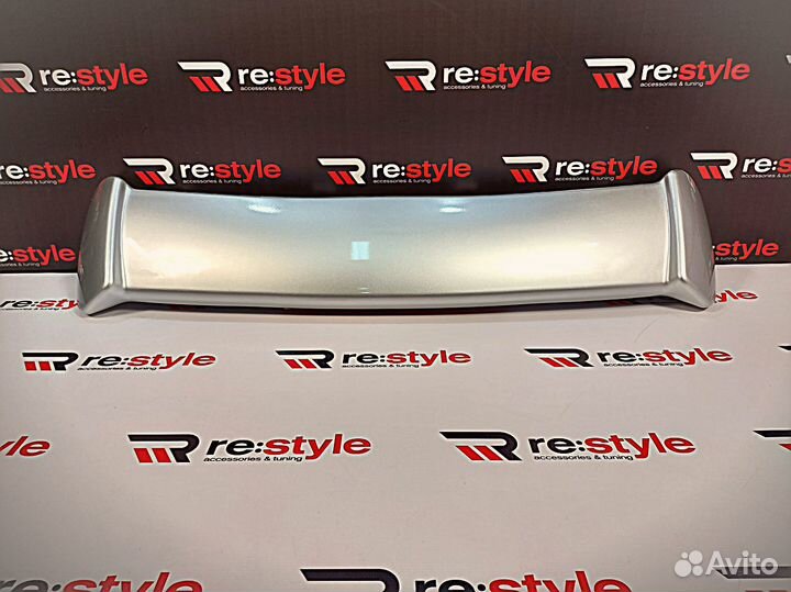 Спойлер на Prado 95 Серебро