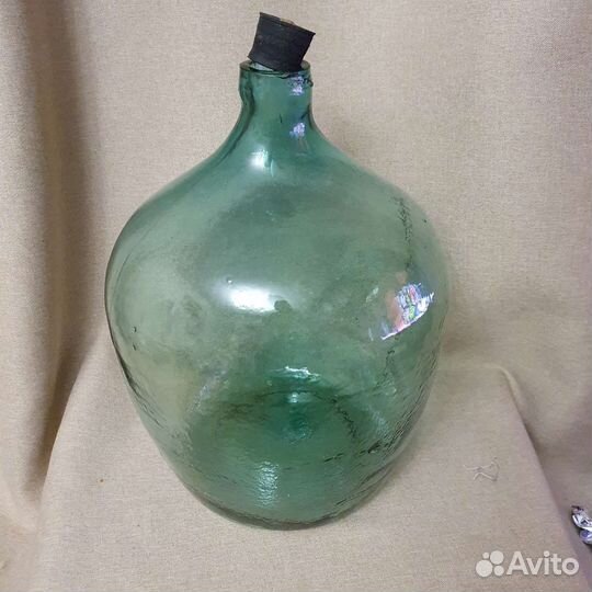 Бутыль стеклянная