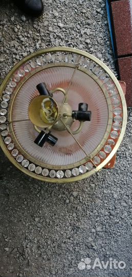 Светильник - люстра хрустальный потолочный