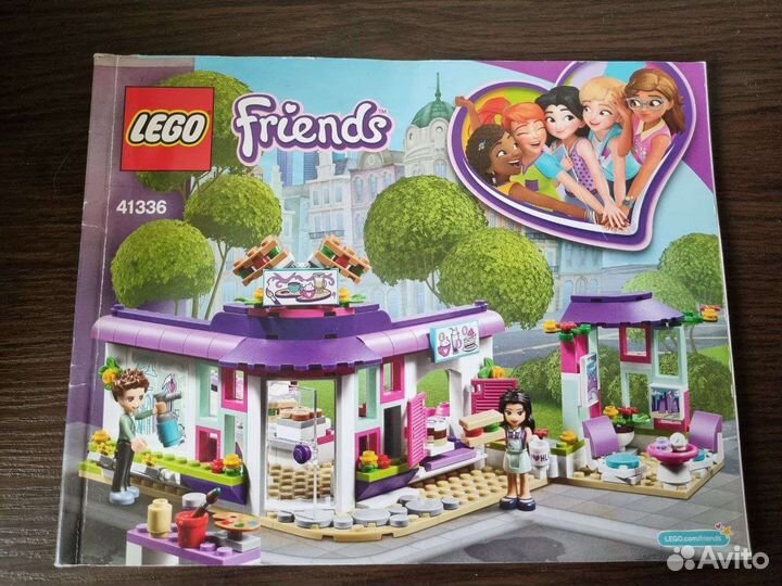 Lego Friends арт-кафе Эммы 41336