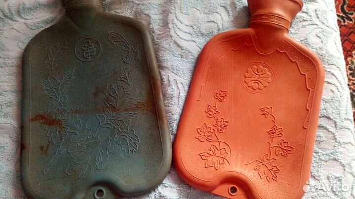 Грелки резиновые Б/у