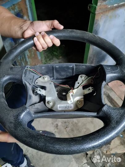 Руль приора 1 с подушкой