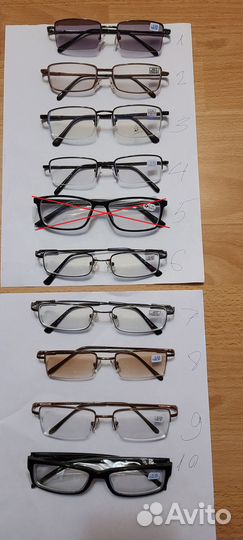 Очки для зрения -4. Готовые очки