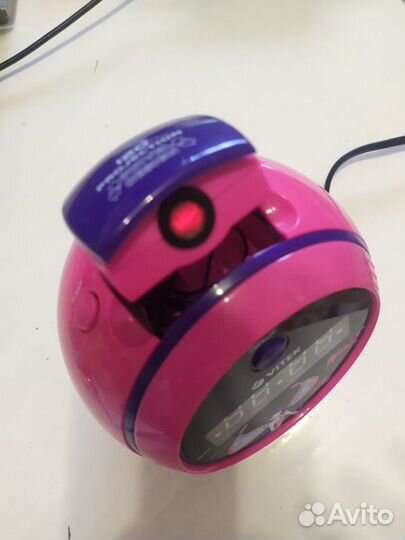 Детские радио часы будильник Vitek