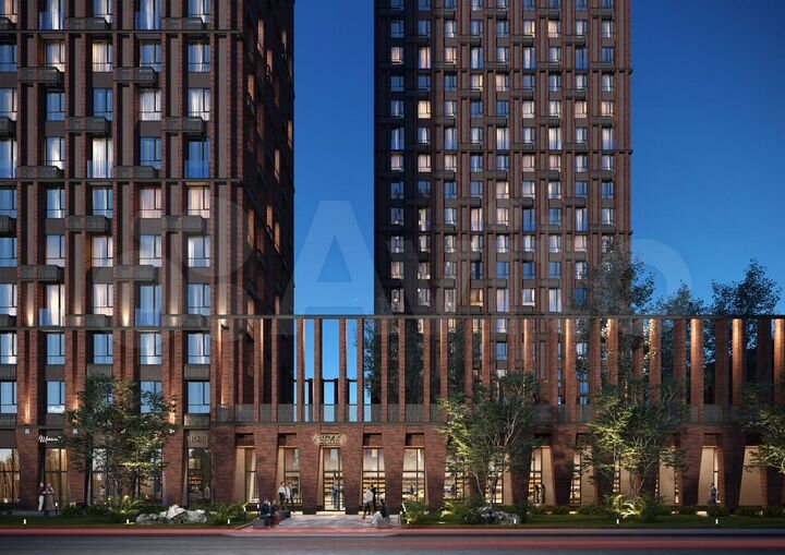 2-к. апартаменты, 51,3 м², 7/25 эт.