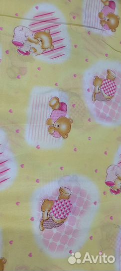 Поликоттон (бязь не стеганная) с детским рисунком