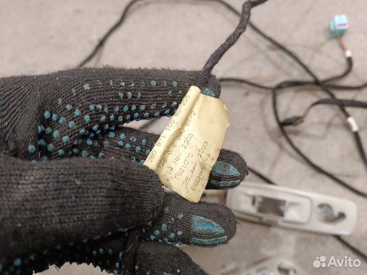 Проводка потолка + плафоны для VW Passat B5+ SW