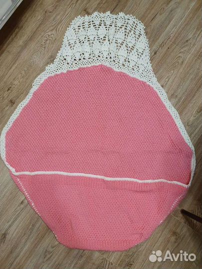 Вязаный конверт на выписку