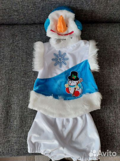 Костюм снеговика для мальчика