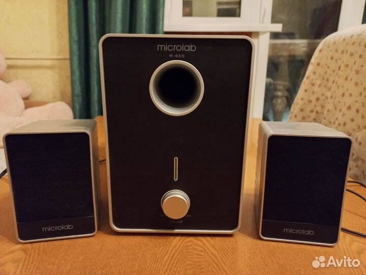 Колонки 2.1 microlab m-6664