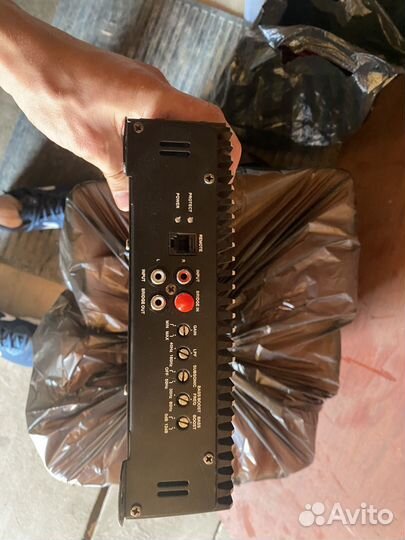 Сабвуфер и усилитель