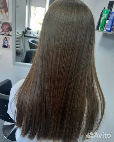 Кератиновое выпрямление волос ботокс