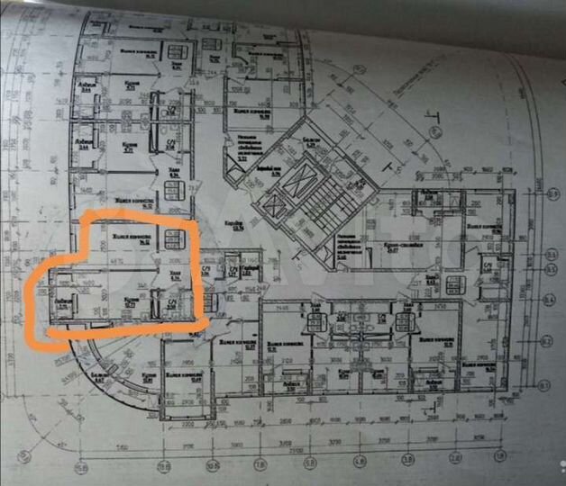 2-к. квартира, 43 м², 3/14 эт.