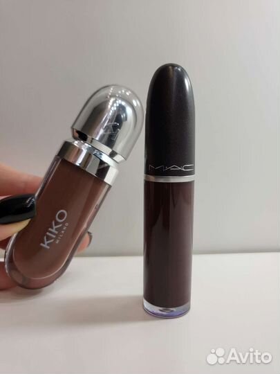 Помады kiko и mac
