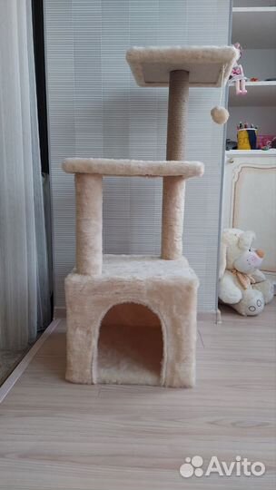 Домик для кошки, когтеточка новый
