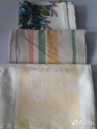 Советские льняные полотенца новые
