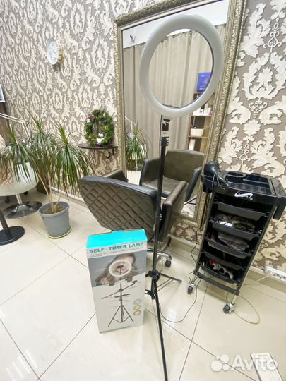 Кольцевая лампа со штативом