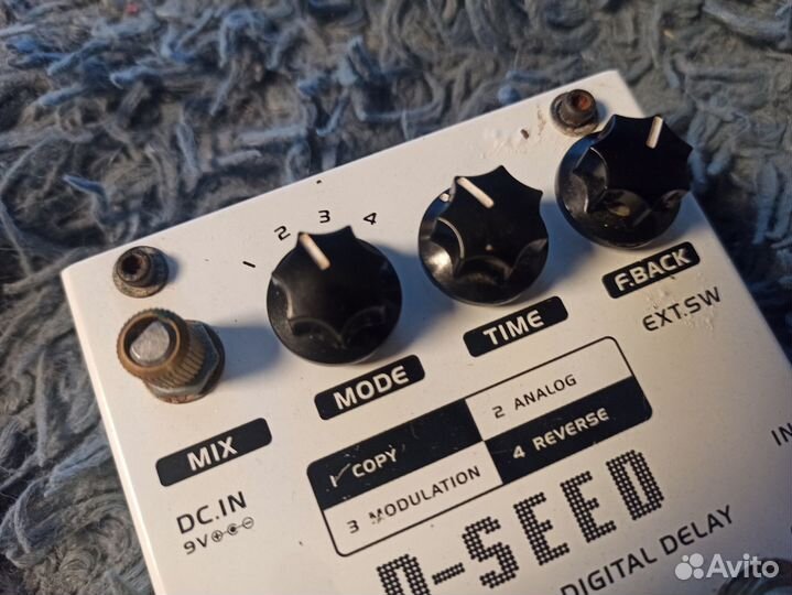 Гитарная педаль delay Yerasov Joyo D-Seed