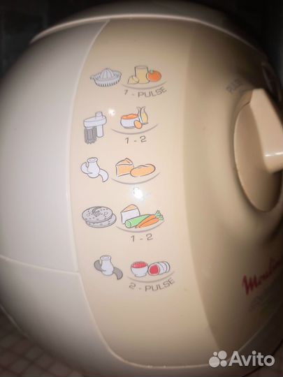 Кухонный комбайн moulinex odacio 3 duo press