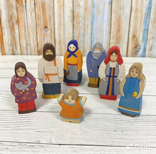 Игровой деревянный набор 