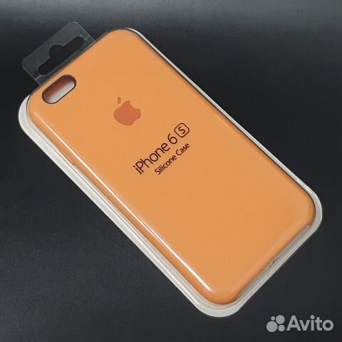 Силиконовый чехол на iPhone 6 / 6S абрикос