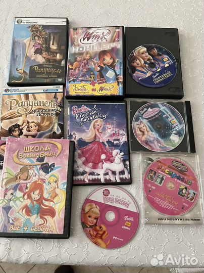 Компьютерные игры Барби,Винкс