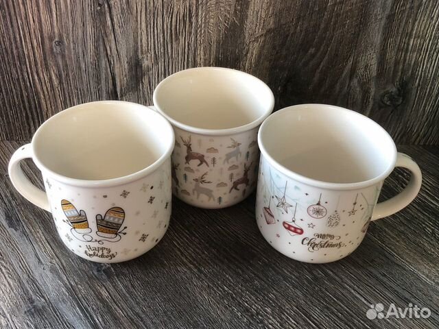 Кружки разные (наборами или поштучно)