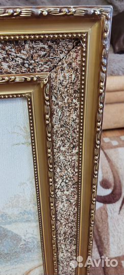 Картина в раме гобелен