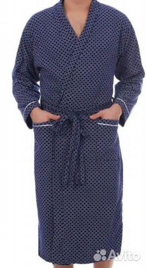 Халат мужской трикотаж больших размеров (68-80)