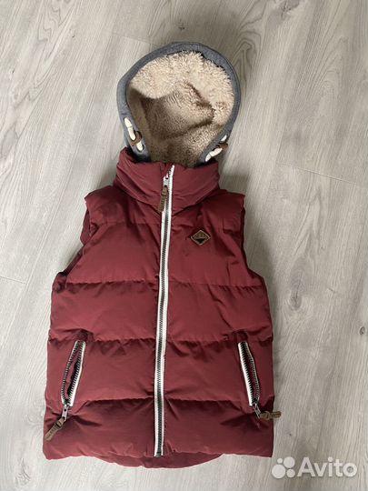 Жилетка Next 116 (6 лет) бордовая