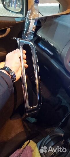 Хромированная накладка на land Cruiser Prado 120