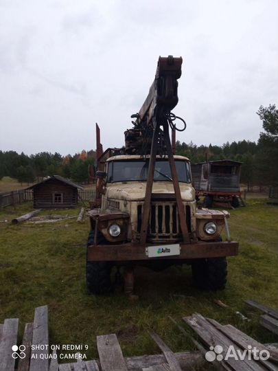 Урал 5557 с КМУ, 1991