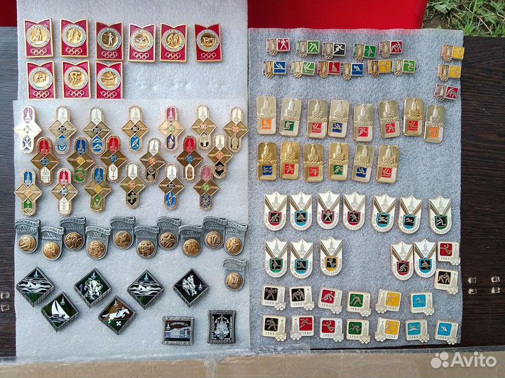 М-80. Значки Олимпиады -80, наборы. Обновлённое