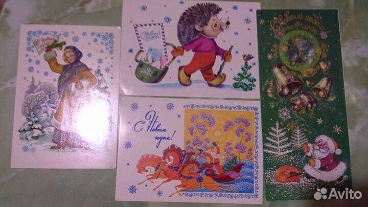 Открытки,плакат-новогодние из СССР