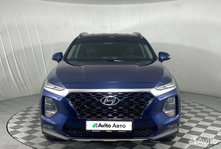 Hyundai Santa Fe 2.4 AT, 2019, 110 001 км