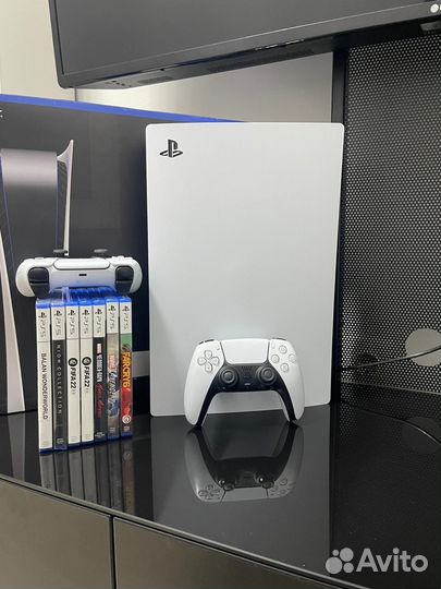 PS5 с дисководом ростест 500+ игр