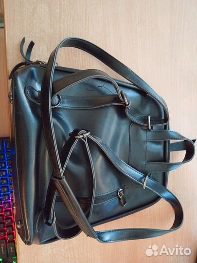 Рюкзак женский кожаный