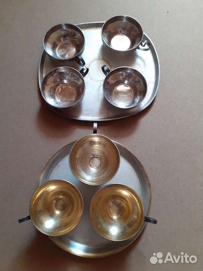Мельхиоровая посуда СССР