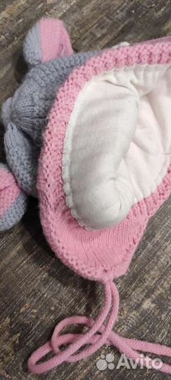 Шапка зимняя на девочку