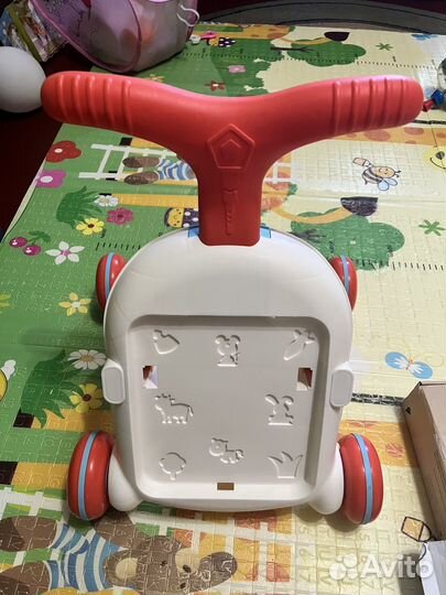 Ходунки + Развивающий столик 2 в 1 baby go