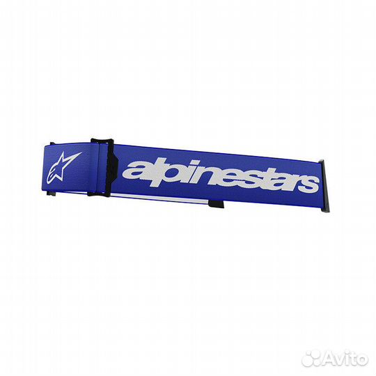 Alpinestars Supertech Goggle Strap Blue Синий