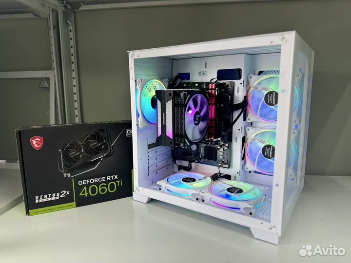 Игровой пк i5 12400F/RTX4060Ti/16Gb