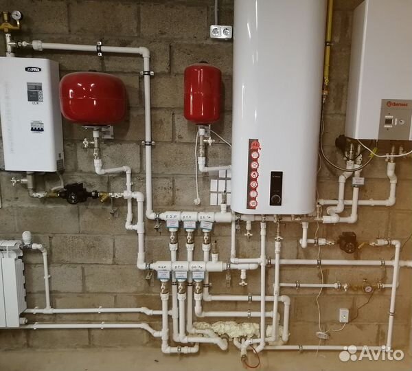 Сантехмонтаж отопления, водоснабжения. Домашние ко