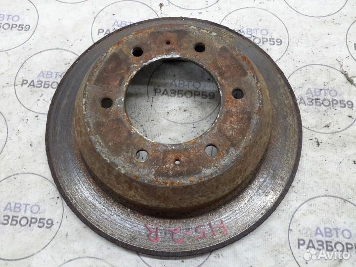 Диск тормозной задний Great Wall Hover H5